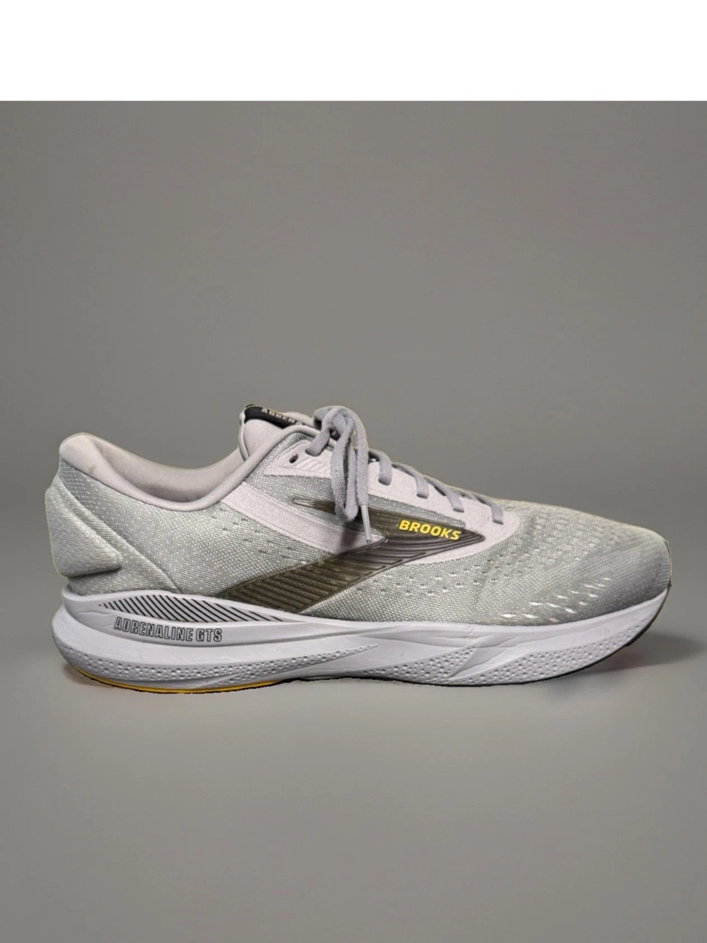 Brooks Adrenaline GTS 24 Men's Gray Wide Running Shoes 1104372E084  Size 14(2E)